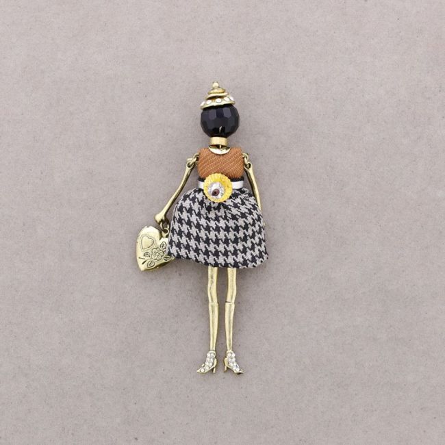 HANGING BROOCH DOLL