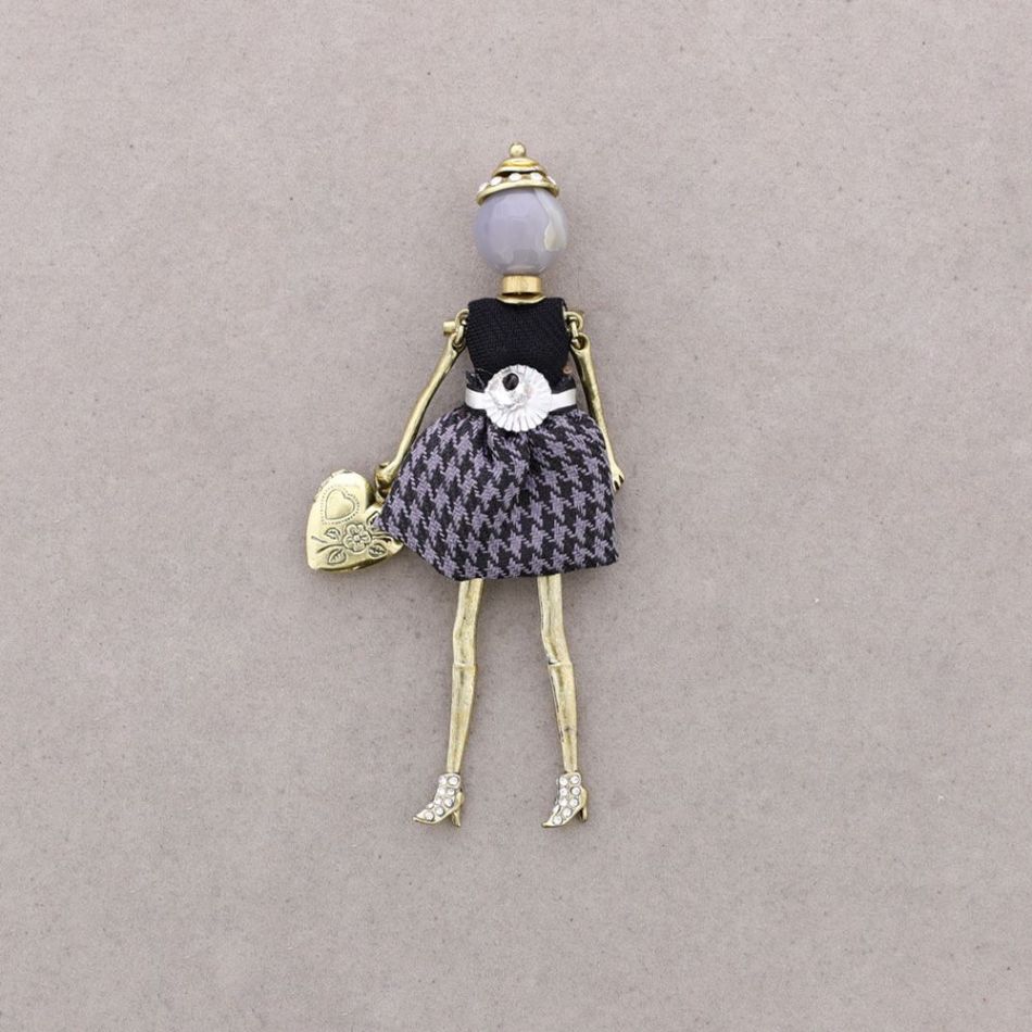 HANGING BROOCH DOLL