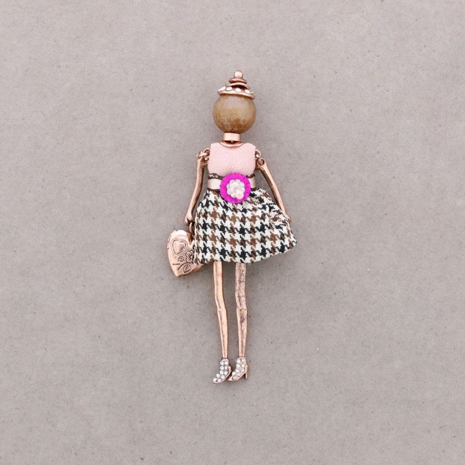 HANGING BROOCH DOLL