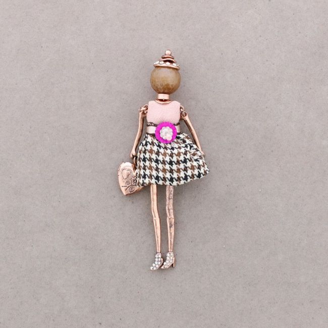 HANGING BROOCH DOLL