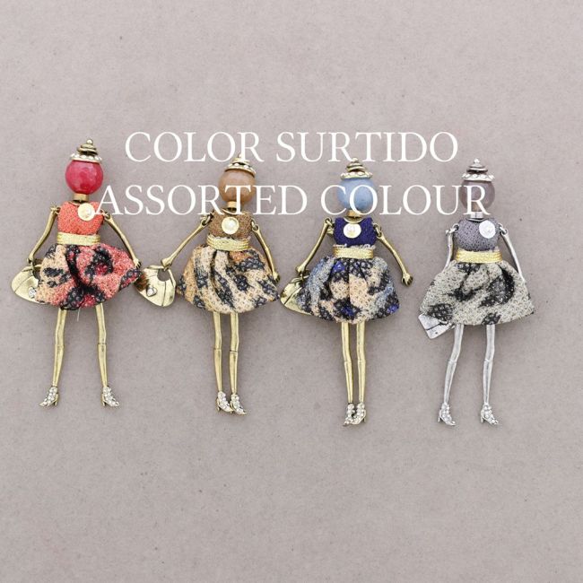 HANGING BROOCH DOLL