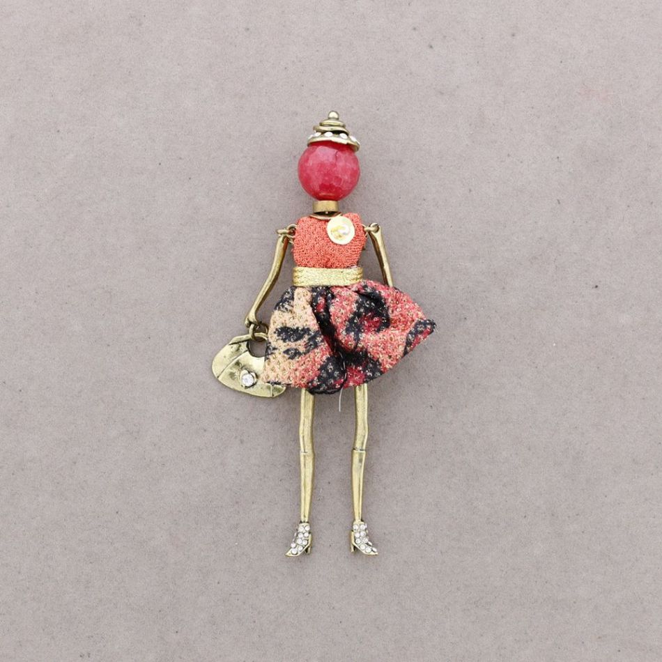 HANGING BROOCH DOLL