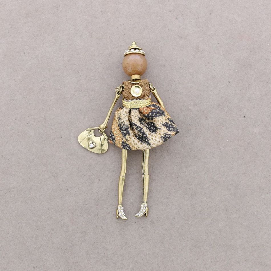 HANGING BROOCH DOLL