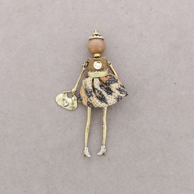 HANGING BROOCH DOLL