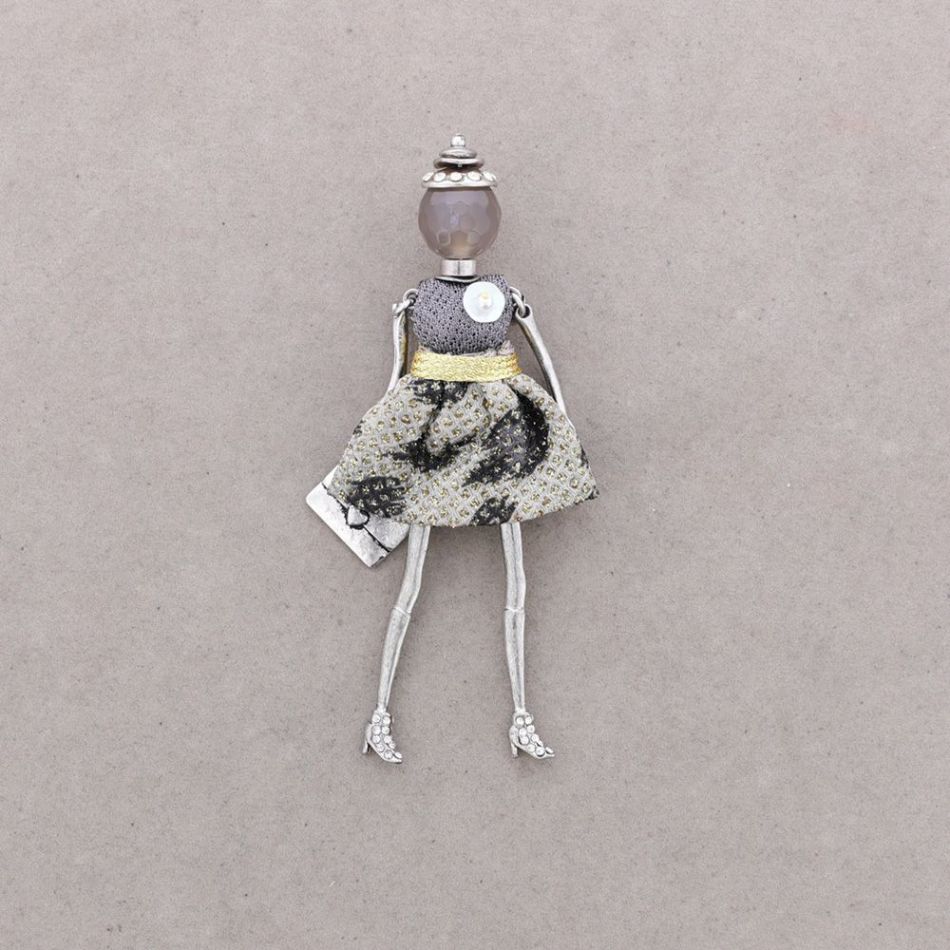 HANGING BROOCH DOLL