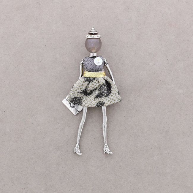 HANGING BROOCH DOLL