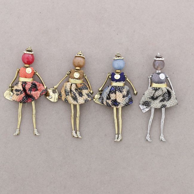 HANGING BROOCH DOLL