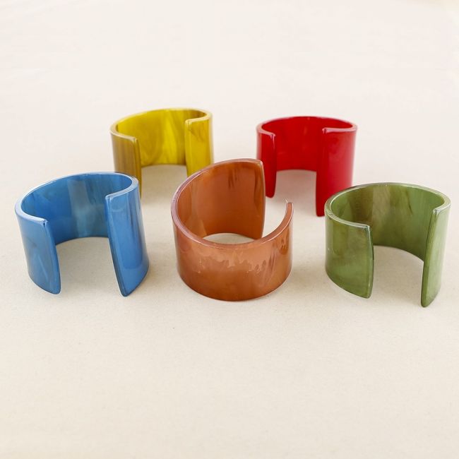 PULSERA RESINA ABIERTA