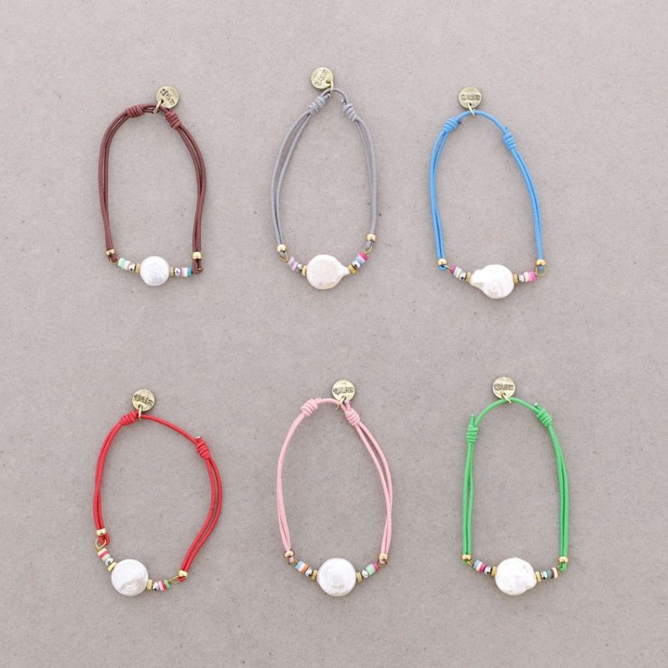 PULSERA GOMITA PERLA CULTIVADA