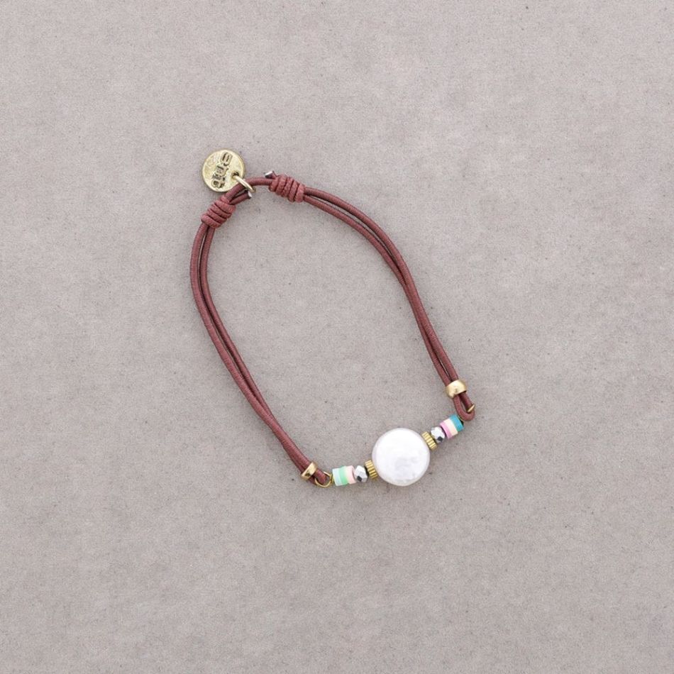 PULSERA GOMITA PERLA CULTIVADA