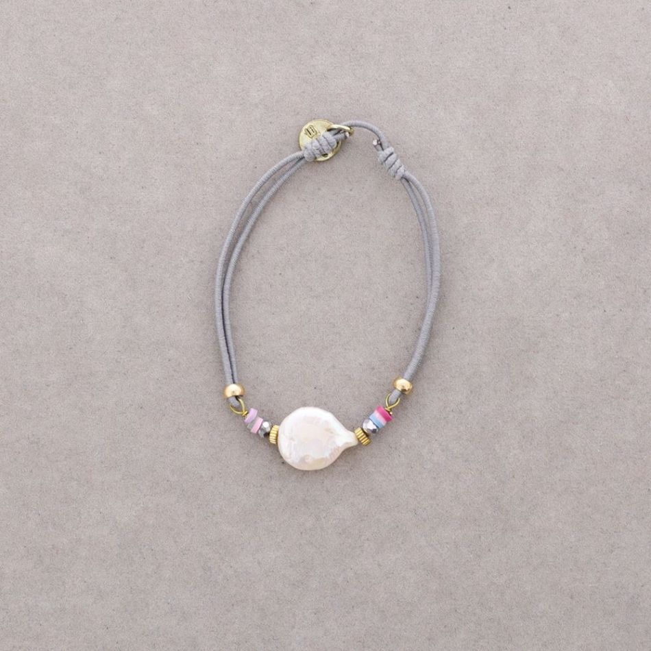 PULSERA GOMITA PERLA CULTIVADA