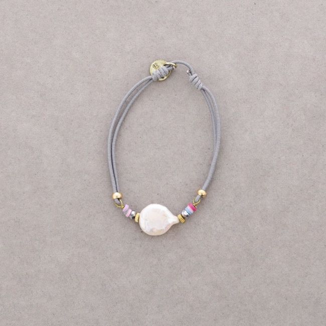 PULSERA GOMITA PERLA CULTIVADA