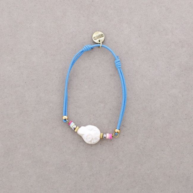 CULTIVATED PEARL ELASTIC BRACELET