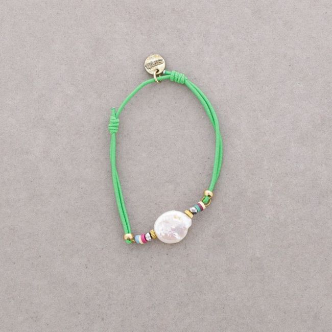 CULTIVATED PEARL ELASTIC BRACELET