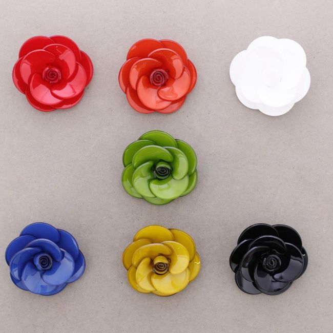BROCHE FLOR RESINA