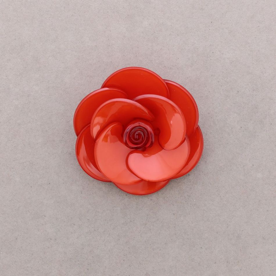 BROCHE FLOR RESINA