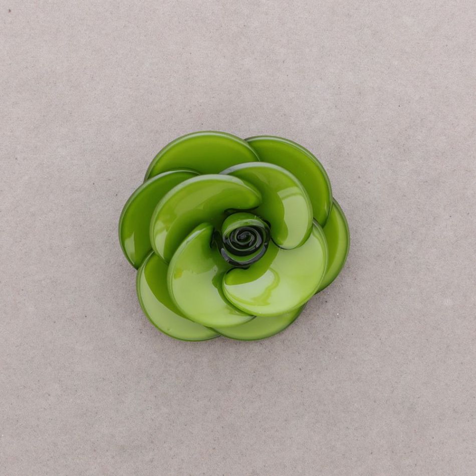 BROCHE FLOR RESINA