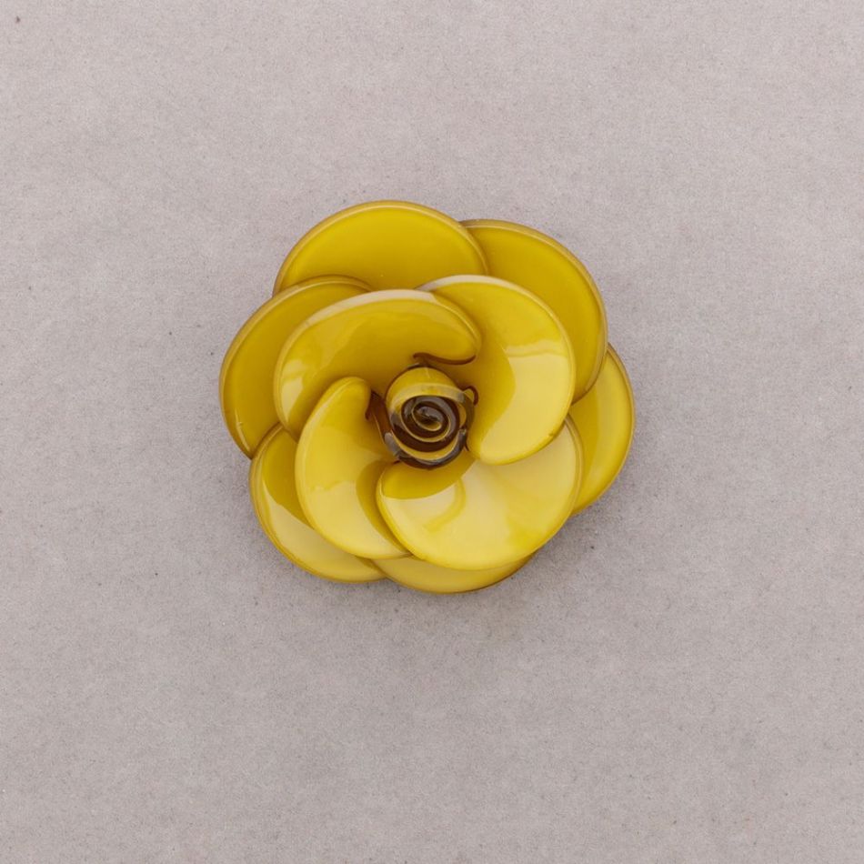 BROCHE FLOR RESINA
