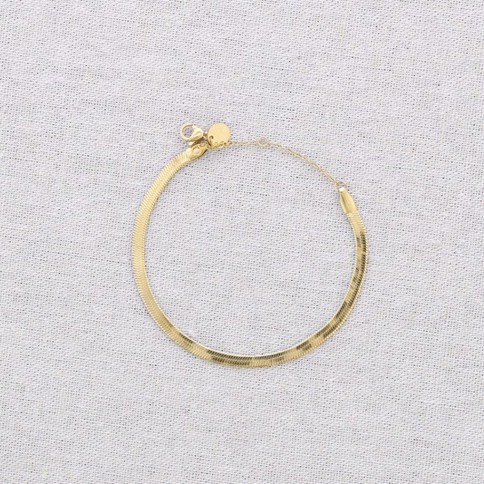 PULSERA ACERO COLA DE RATÓN