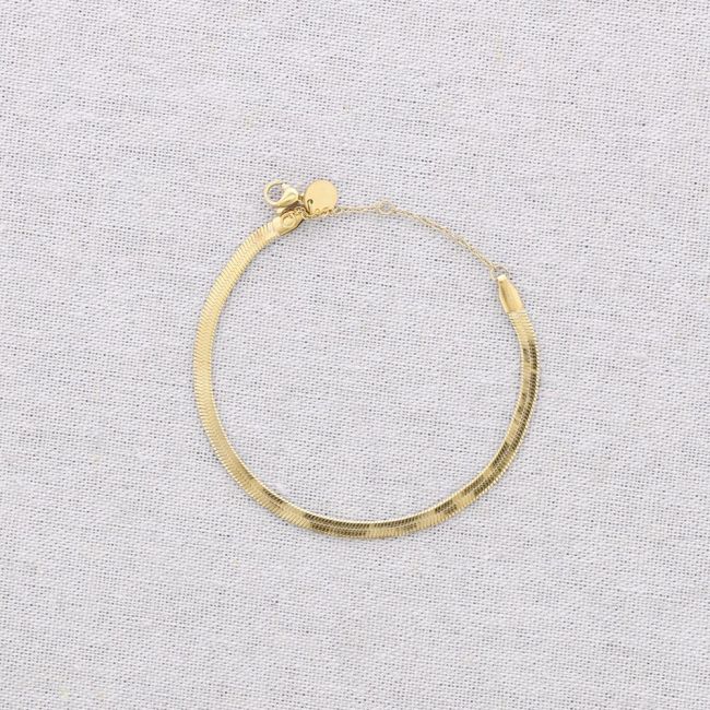 PULSERA ACERO COLA DE RATÓN