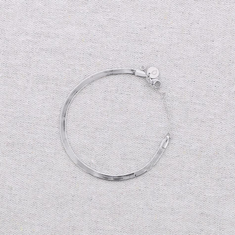 STEEL RAT TAIL BRACELET