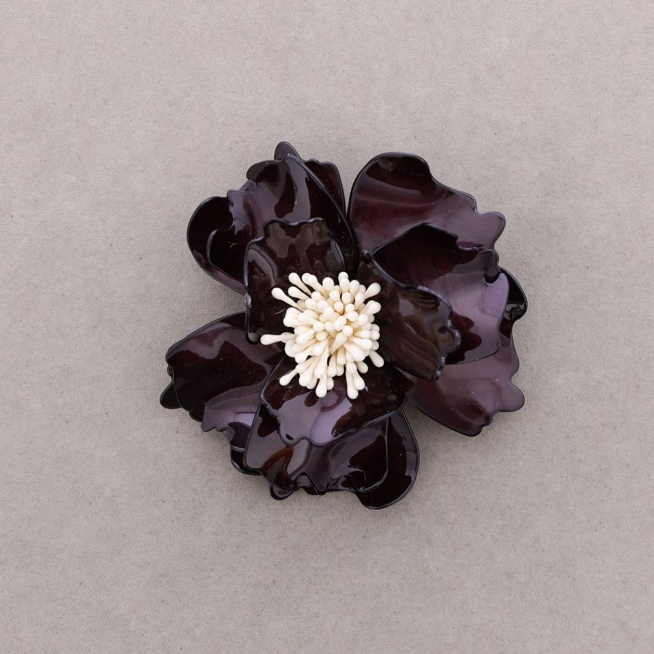 RESIN FLOWER BROOCH