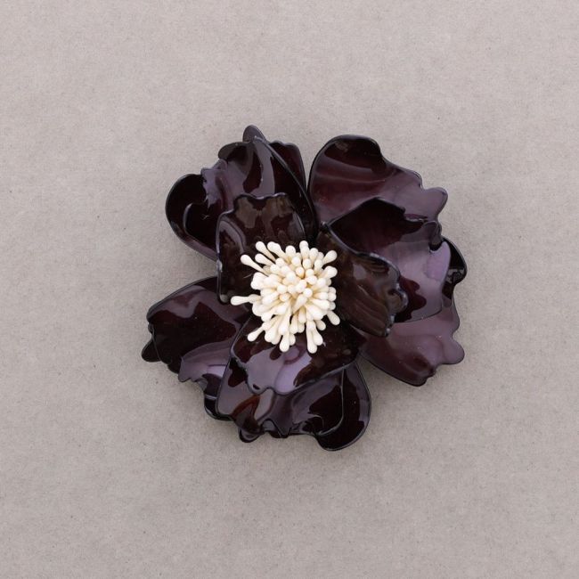 RESIN FLOWER BROOCH