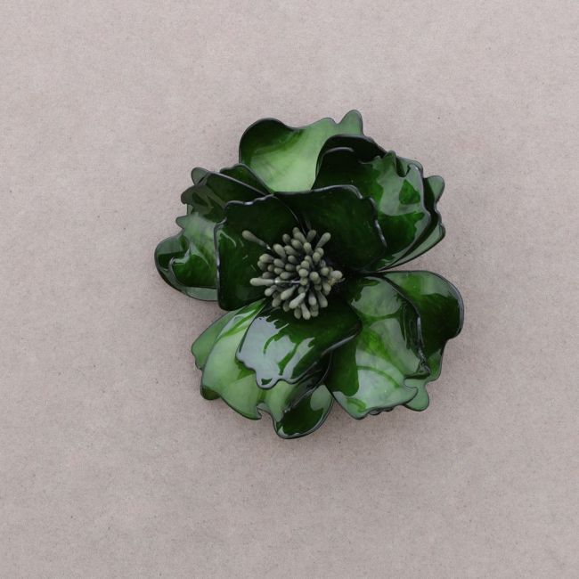 RESIN FLOWER BROOCH