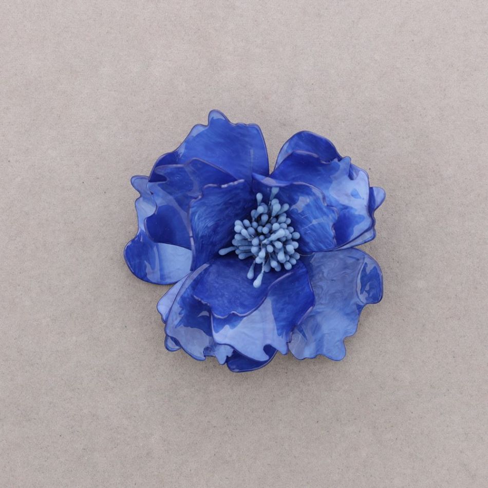 BROCHE FLOR RESINA