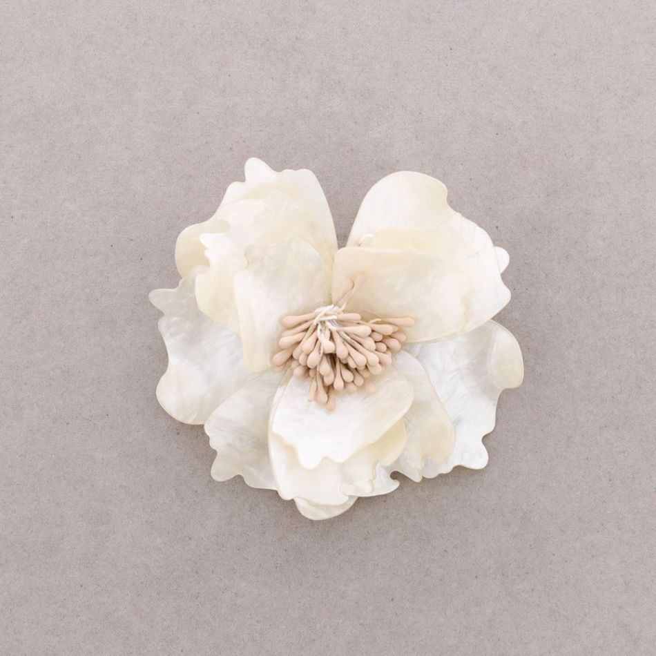 RESIN FLOWER BROOCH