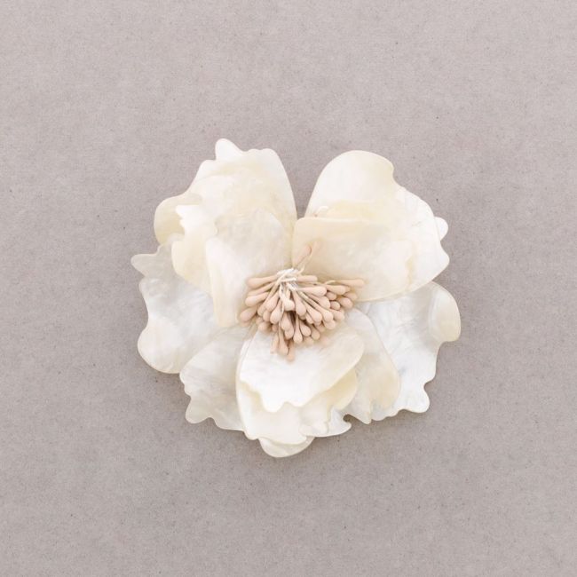 RESIN FLOWER BROOCH