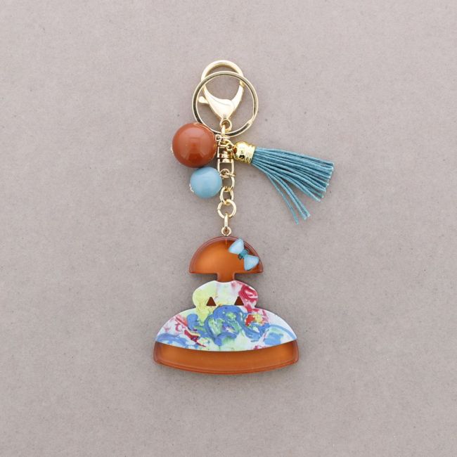 MENINA RESIN KEYCHAIN
