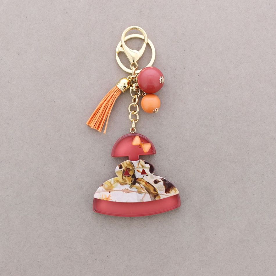 MENINA RESIN KEYCHAIN