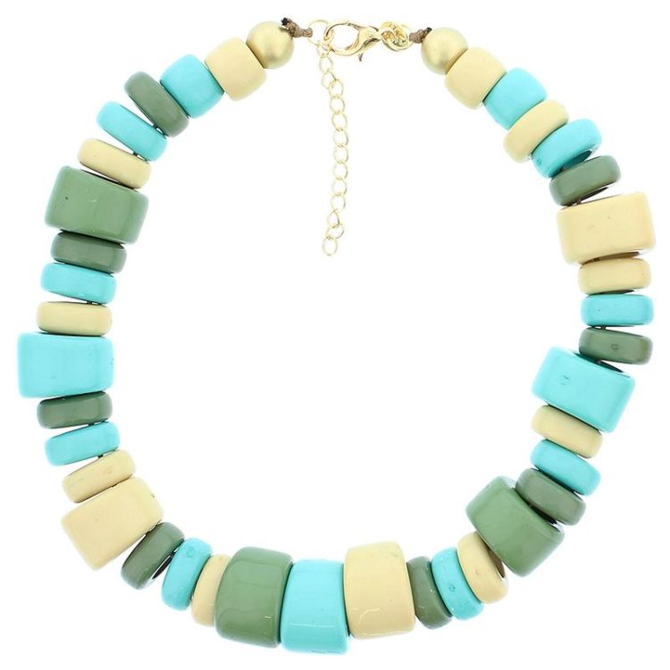 RESIN BEAD CHOKER