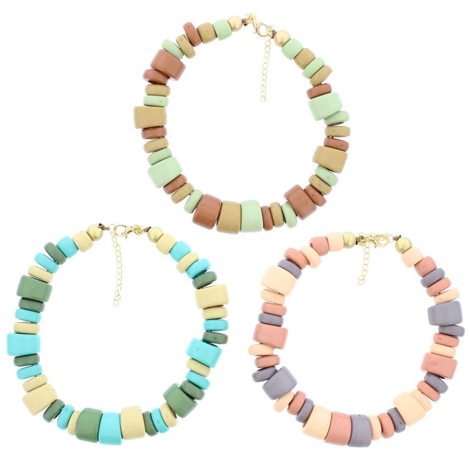 RESIN BEAD CHOKER