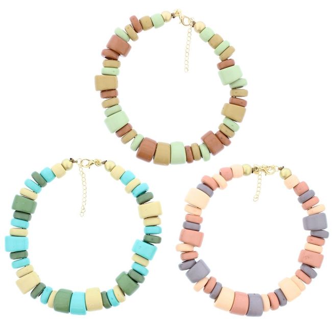 RESIN BEAD CHOKER