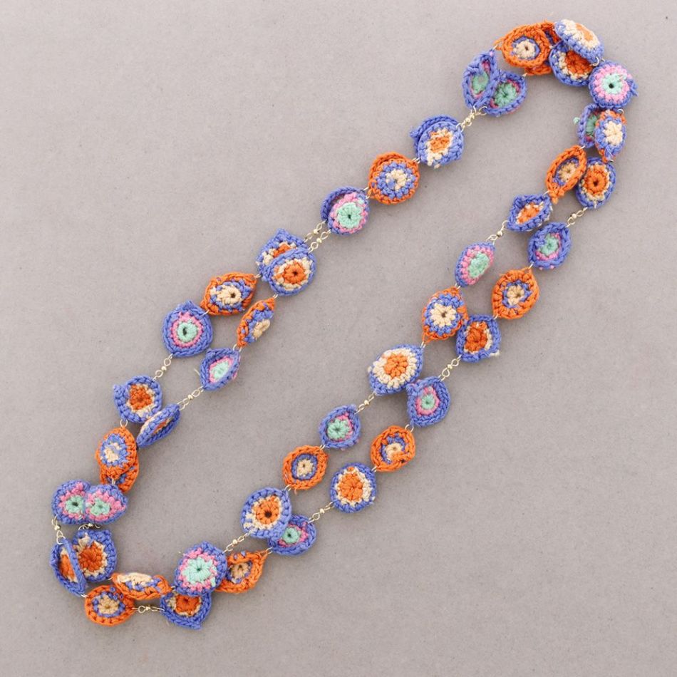 COLLAR LARGO CUENTAS CROCHET
