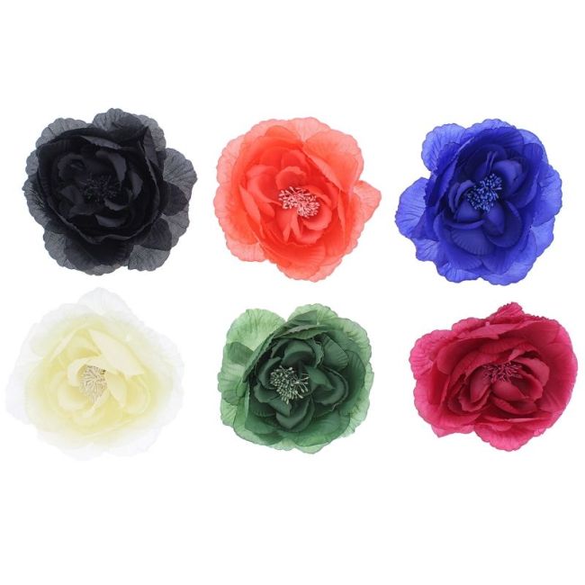 FLOWER BROOCH 12cm