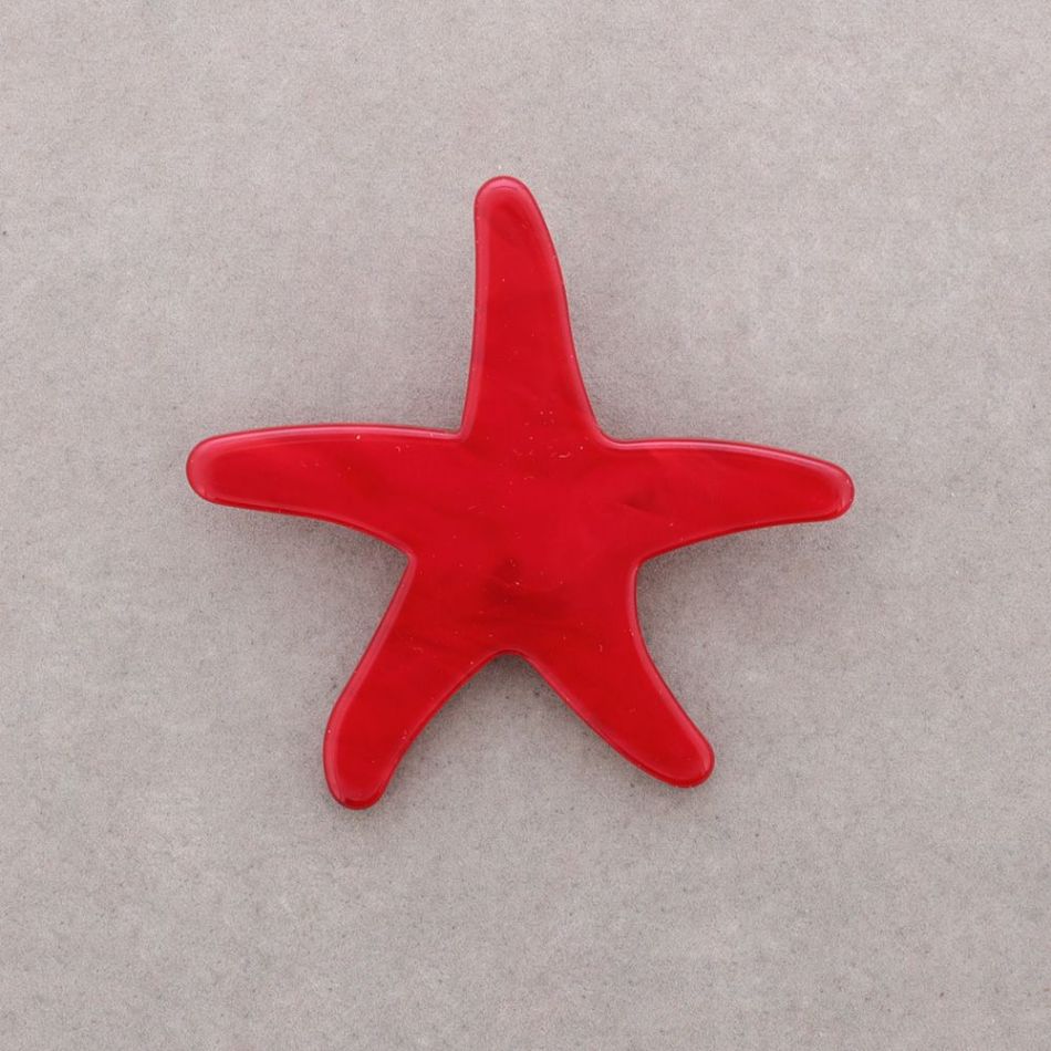 BROCHE ESTRELLA DE MAR RESINA