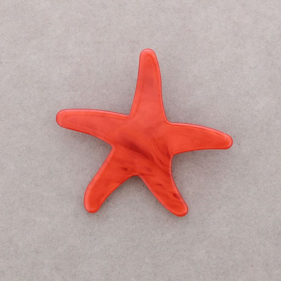BROCHE ESTRELLA DE MAR RESINA