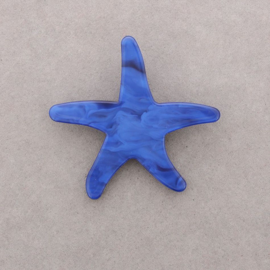 RESIN STARFISH BROOCH