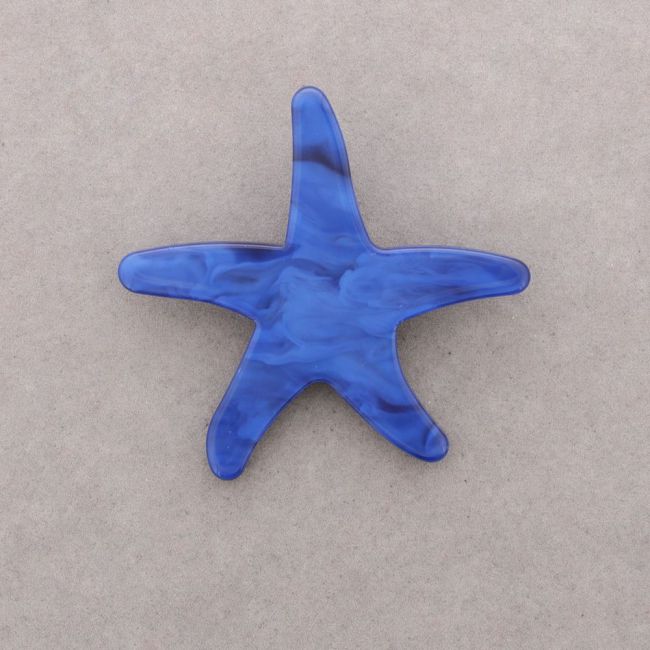 RESIN STARFISH BROOCH