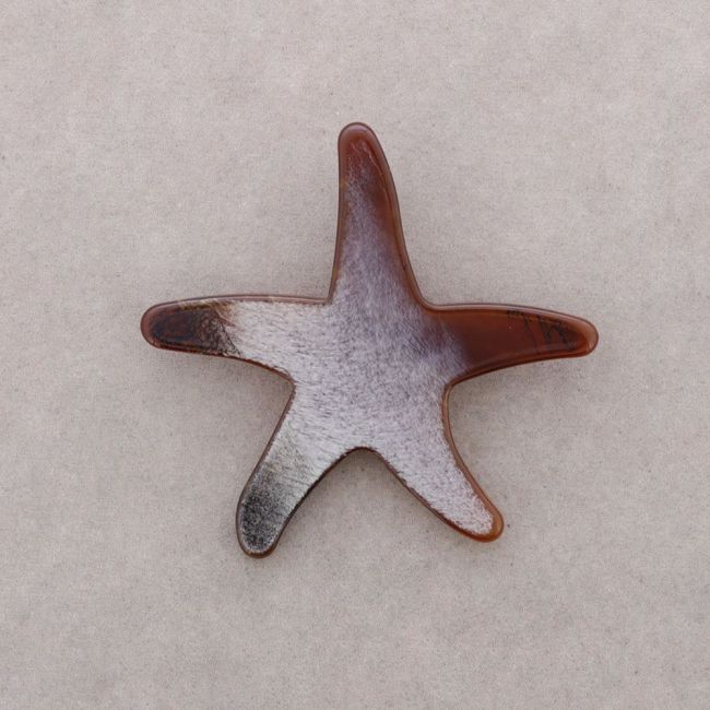 RESIN STARFISH BROOCH