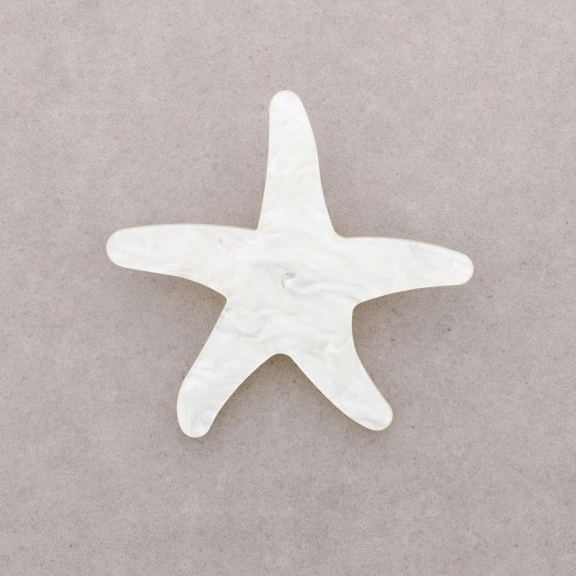 BROCHE ESTRELLA DE MAR RESINA