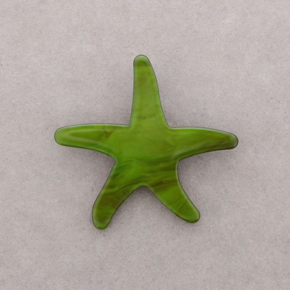 BROCHE ESTRELLA DE MAR RESINA
