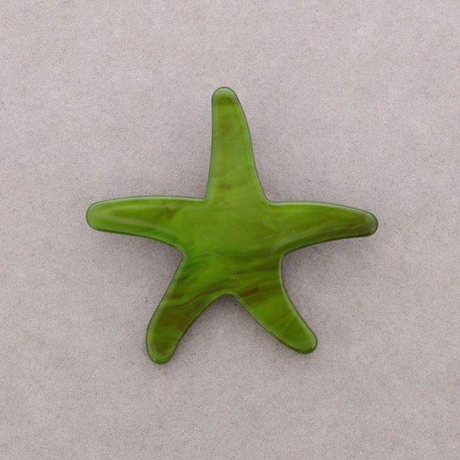 BROCHE ESTRELLA DE MAR RESINA