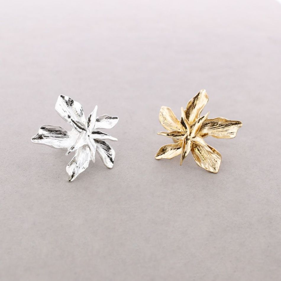 ANILLO ELÁSTICO FLOR METAL