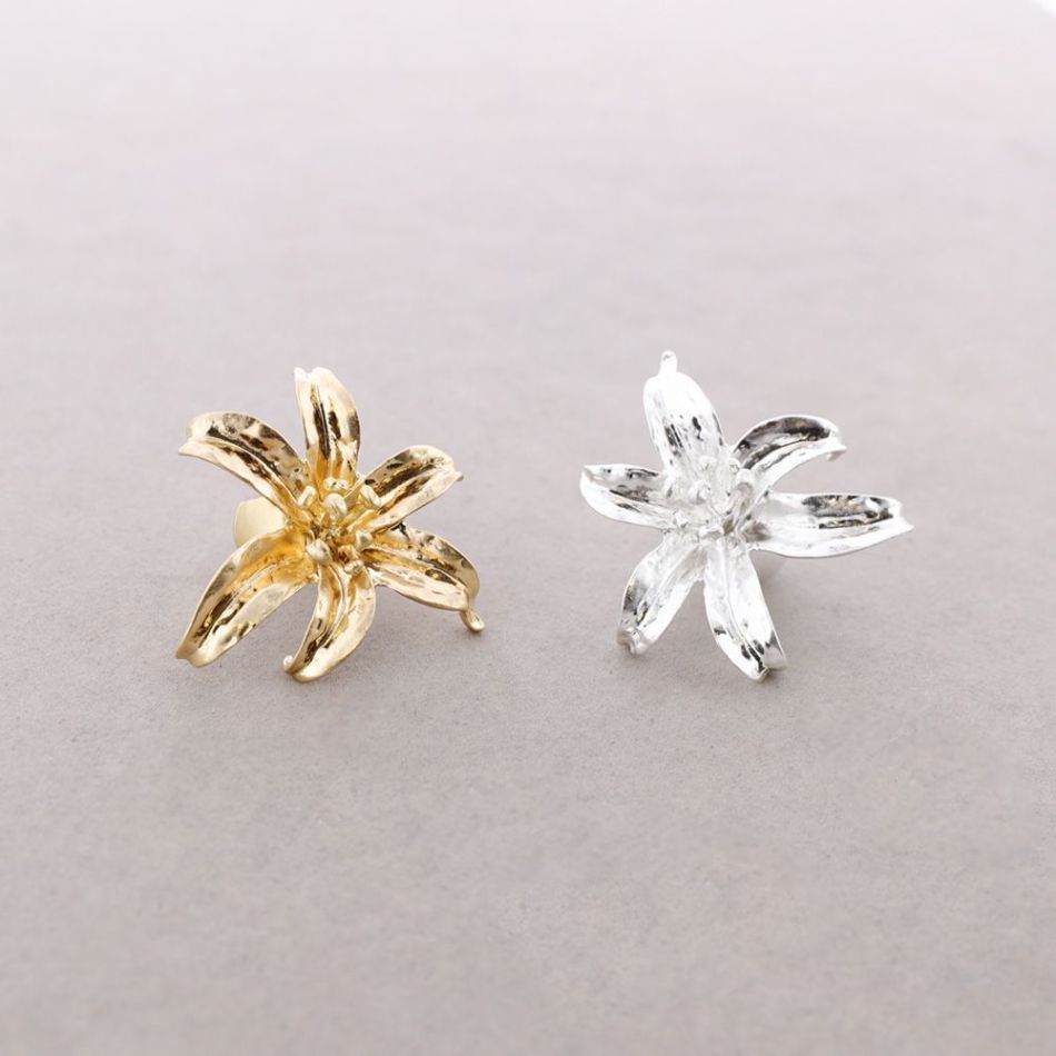 ANILLO ELÁSTICO FLOR METAL