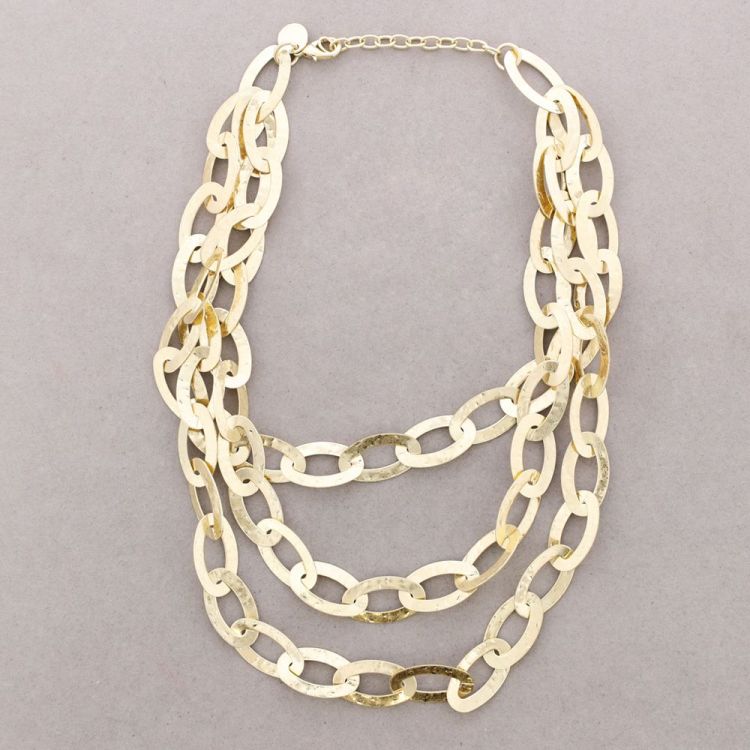 TRIPLE LINK METAL CHOKER