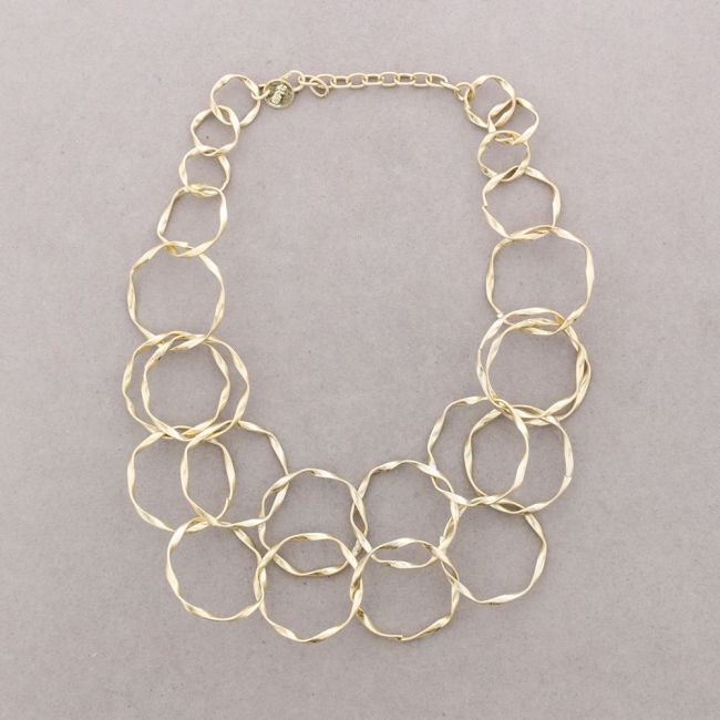 DOUBLE LINK METAL CHOKER